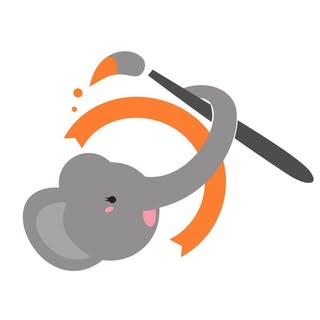 Tiny Creative Fingers logo