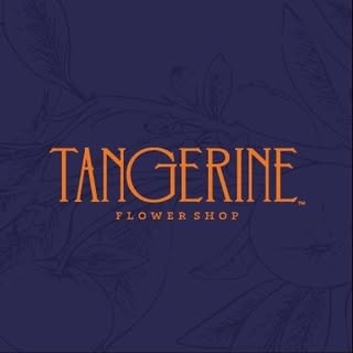 Tangerine Flowershop logo