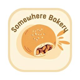 Somewhere Bakery logo