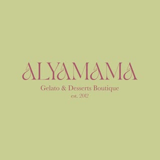 Alyamama Gelato logo