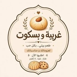 غريبه وبسكوت logo
