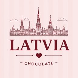 Latvia Chocolate logo