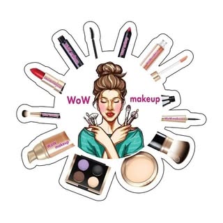 Wow Makeup Sharjah logo