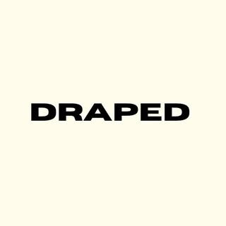 Draped logo