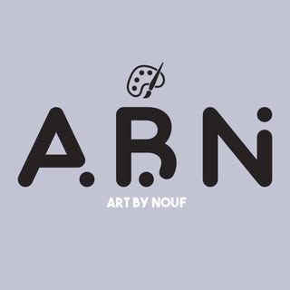 Art by Nouf logo