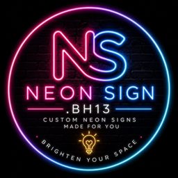 Neon Sign BH logo