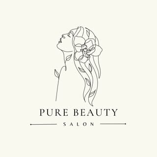 Pure Beauty Ladies Salon logo