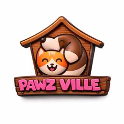 Pawzville Pet Boarding & Daycare logo