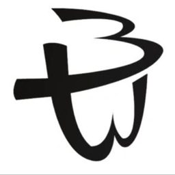 Black and White logo