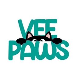 Vee Paws for Pets Care logo