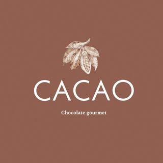 Cacao Chocolate Gourmet logo