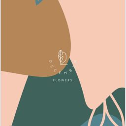 D Flower logo