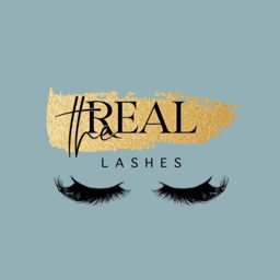 The Real Lashes logo