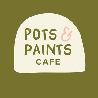 Pots & Paints Cafe logo