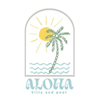 Aloha Villa Pool logo