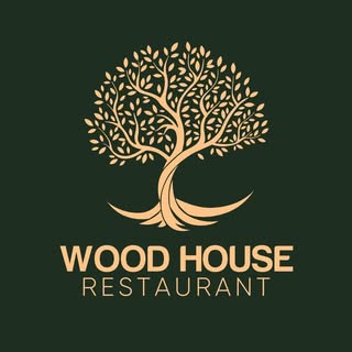 Wood House Restaurant logo