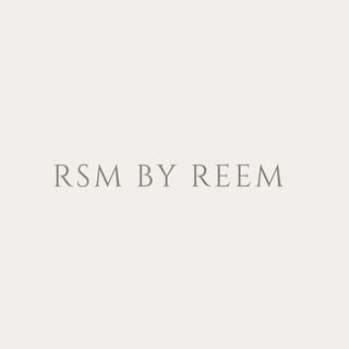 RSM by Reem logo