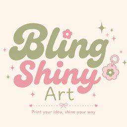 Bling Shiny Resin Art logo