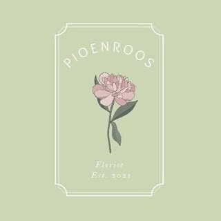 Pioenroos logo