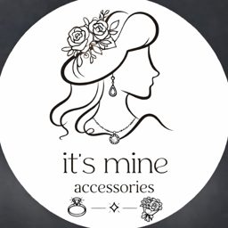 ITS MINE Accessories & Rose logo