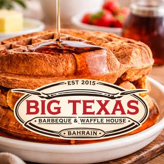 Big Texas BBQ & Waffle House logo