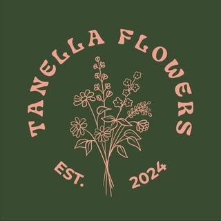Tanella Flowers logo