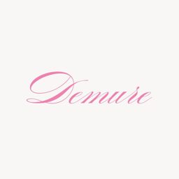 Demure logo