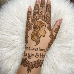 Rouge and Henna logo
