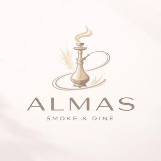 Almas Smoke & Dine logo
