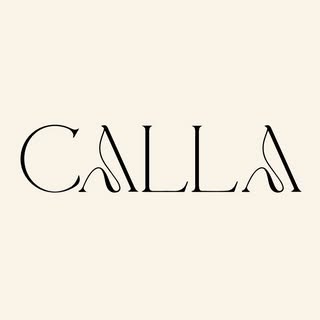 Calla café and flowers logo