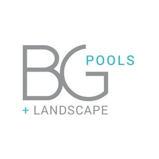 BG Pools + Landscapes logo