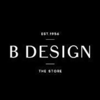 B Design logo