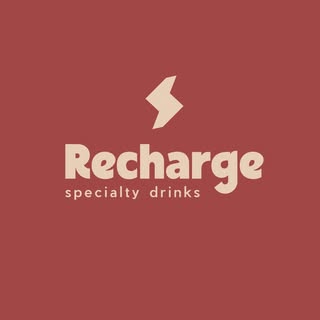 Recharge Specialty Drinks logo