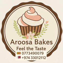 Aroosa Bakes logo