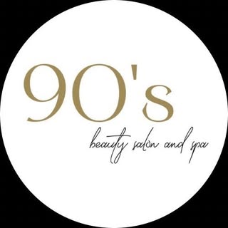 90s Beauty Salon logo