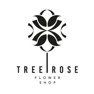 Tree Rose Flowers logo